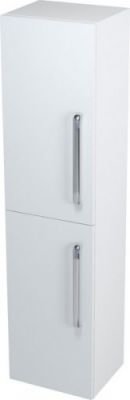 Skříňka vysoká 35x140x30 cm, levá/pravá, bílá