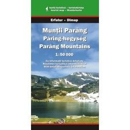 DIMAP Muntii Parang/Paring 1:50 000 turistická mapa