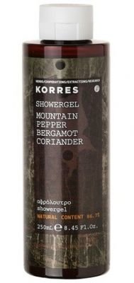 Korres Pánský sprchový gel s horským pepřem 250 ml