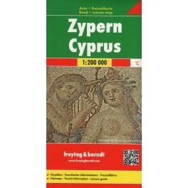 Freytag a Berndt Cyprus/Kypr 1:200 000 automapa