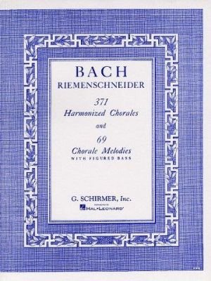 J.S. Bach: 371 Harmonized Chorales And 69 Chorale Melodies With Figured Bass (noty na sólo klavír)