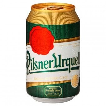 Pilsner Urquell pivo světlý ležák plech