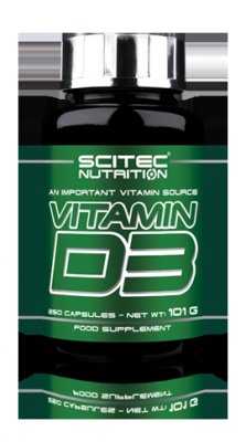 Scitec Nutrition Vitamin D3 250 kapslí