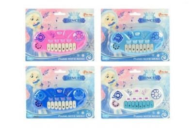 TEDDIES Mini piáno plast 13cm na baterie