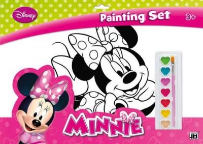 JIRI MODELS Omalovánky set s barvami A3 Minnie Mouse