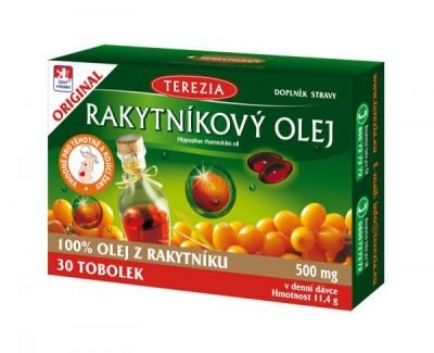 TEREZIA 100% Rakytníkový olej 30 tobolek