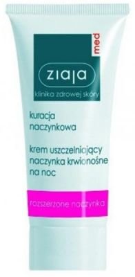Ziaja Med Kapilary posilující noční krém zabraňujíci praskání a tvorby nových rozšířených žilek 50 ml