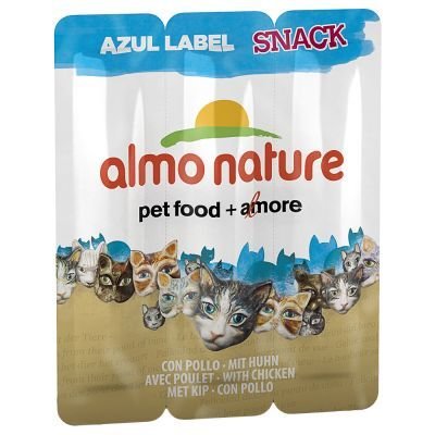 Almo Nature Azul Label snack - kuře (6 x 3 á 5g)