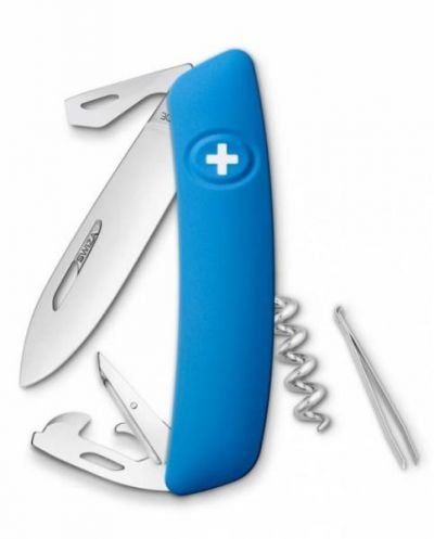 Swiza švýcarský kapesní nůž D03 modrý