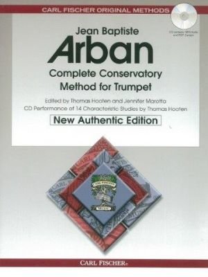 Jean Baptiste Arban: Complete Conservatory Method For Trumpet (noty na trubku) (+doprovodné CD)