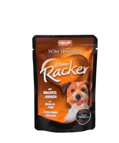 VF kapsička KLEINER RACKER - křepelka + hruška 85 g pro psy