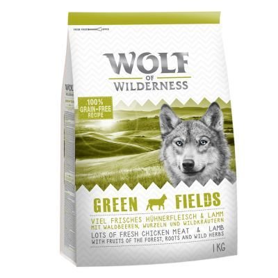 Wolf of Wilderness - set balení na vyzkoušení - Balení na vyzkoušení: 4 x 1 kg
