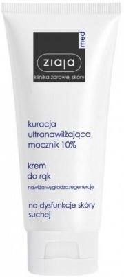 Ziaja Med 10% Urea ultrahydratační intenzivní regenerační krém na ruce 100 ml