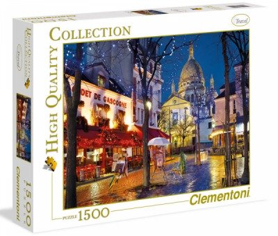 Bez určení výrobce | Clementoni - Puzzle 1500, Paříž, Montmartre
