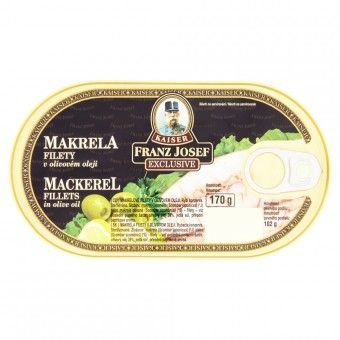 F.J.Kaiser Makrela filety v olivovém oleji