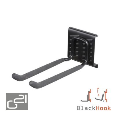 Závěsný systém G21 BlackHook double needle 7,6 x 10 x 22 cm