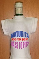 Tričko na láhev - Maturita