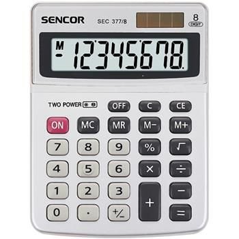Sencor kalkulačka SEC 377/ 8 DUAL