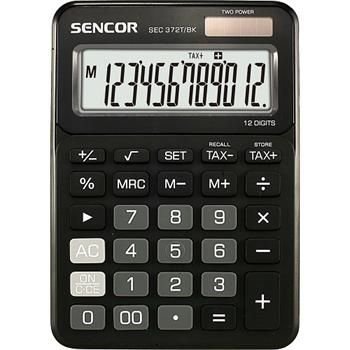 Sencor Kalkulačka Sencor - černá - SEC 372T/BK