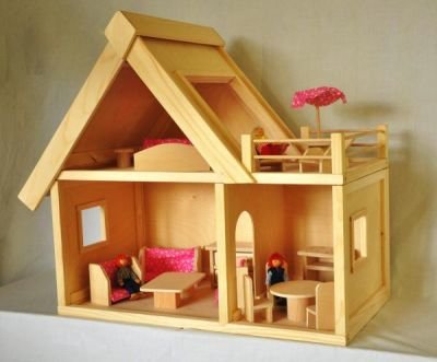 Domek pro panenky s nábytkem