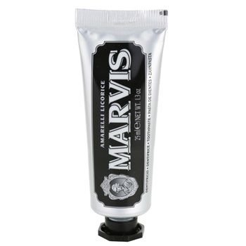MARVIS Amarelli Licorice Mint zubní pasta s xylitolem, cestovní balení, 25 ml