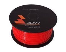 ABS 3DW ARMOR filament, průměr 1,75mm, 1Kg, Červená
