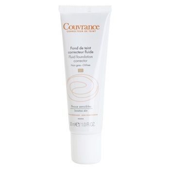 Avene Couvrance tekutý krycí make-up SPF 15 odstín 01 Porcelain (Fluid Foundation Corrector, Non Gras - Oil Free) 30 ml