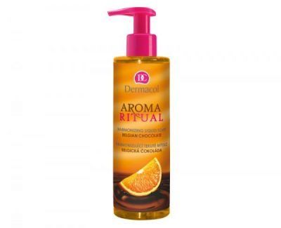 Dermacol Harmonizující tekuté mýdlo Belgická Čokoláda s Pomerančem Aroma Ritual (Harmonizing Liquid Soap) 250 ml