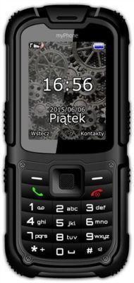 myPhone HAMMER 2 Dual SIM černý