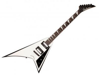 Jackson JS32T Rhoads White with Black Bevels