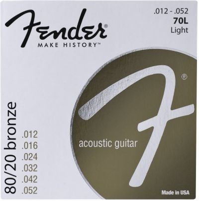 Fender Bronze Acoustic Strings 12-52