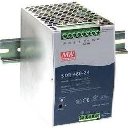 Síťový zdroj na DIN lištu Mean Well SDR-480-24 24 V/DC 20 A 480 W 1 x