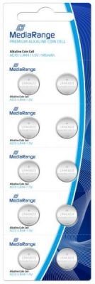 MediaRange Premium baterie Coin Cells, AG13 1,5V Alkalické 10pck/BAL