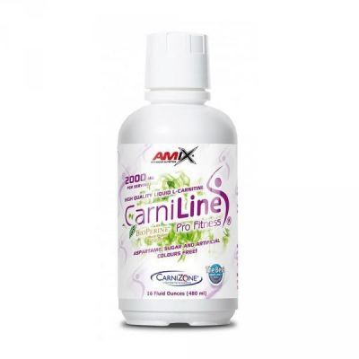 Amix CarniLine Pro Fitness + Bioperine 480 ml příchuť: Limetka