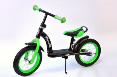 TEDDIES Odrážedlo Yipeeh černo-zelené