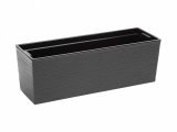 Truhlík BEGONIA PROUTÍ plastový antracitový 56x19x19cm