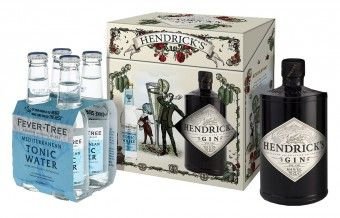 Hendrick's Gin + 4x Fever-Tree Mediterranean Tonic ZDARMA