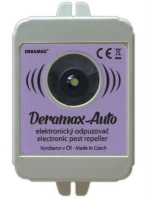 Odpuzovač Deramax Auto - plašič kun a hlodavců do auta