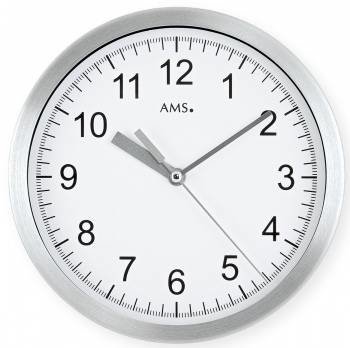 Nástěnné hodiny AMS 5911, 5910 rádiem řízené AMS 5910