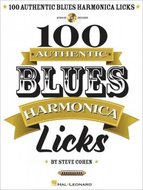 Hal Leonard 100 Authentic Blues Harmonica Licks