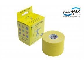 KineMAX SuperPro Cot. kinesiolog.tape žlutá 5cmx5m