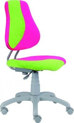 Alba Rostoucí židle Fuxo S-Line růžová/jasně zelená