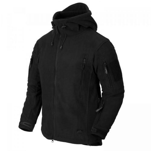 Mikina Helikon Patriot Heavy Fleece Jacket černá BL-PAT-HF-01 Velikost: XL