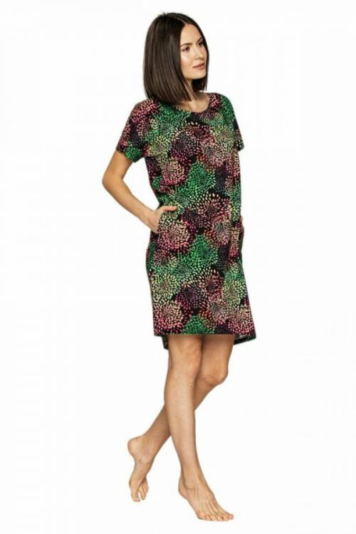 Noční košile 879 - CANA - S - vícebarevné