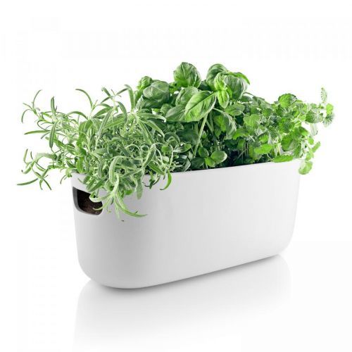 Eva Solo Samozavlažovací keramický květináč bílý