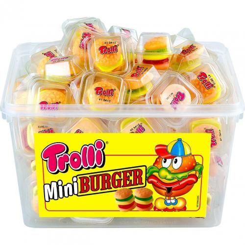 Trolli mini burger 60 ks