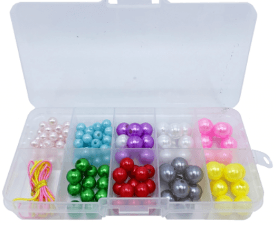 Korálky plastové - sada - PK510-51