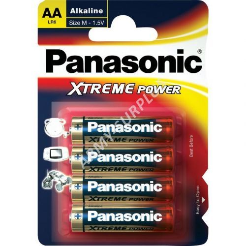 Baterie Panasonic AA 1,5V LR6  tužkové alkalické