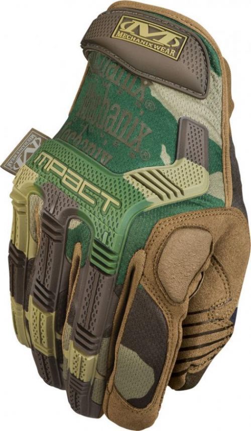 Rukavice Mechanix M-Pact woodland camo MPT-77 Velikost: XL