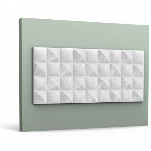 ORAC Decor ORAC dekorační prvek W113 - 3D panel 200x25x2,2 cm Bílá